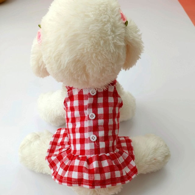 Summer Dog Clothes Cute Floral Sling Dress Thin Skirt Sunscreen For Small Dog Chihuahua Bichon Poodle Costume Puppy Pet Dresses