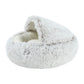 New Style Pet Dog Cat Bed Round Plush Cat Warm Bed House Soft Long Plush Bed For Small Dogs For Cats Nest 2 In 1 Cat Bed