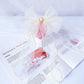 Ribbon Satin Kitten Cat Collar Pearl Fairy Gradient Dog Bowknot Necklace Head Decor Pet Bows Cat Accessories Ragdoll Silvercat