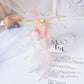 Ribbon Satin Kitten Cat Collar Pearl Fairy Gradient Dog Bowknot Necklace Head Decor Pet Bows Cat Accessories Ragdoll Silvercat