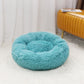 Round Large Dog Sofa Bed with Zipper Washable Cover Pet Bed Cat Bed Mats Winter Warm Sleeping Pets Net Cushion Dogs Supplies