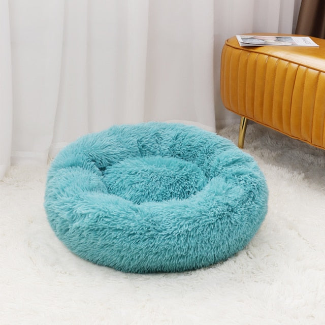 Round Large Dog Sofa Bed with Zipper Washable Cover Pet Bed Cat Bed Mats Winter Warm Sleeping Pets Net Cushion Dogs Supplies