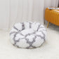Round Large Dog Sofa Bed with Zipper Washable Cover Pet Bed Cat Bed Mats Winter Warm Sleeping Pets Net Cushion Dogs Supplies