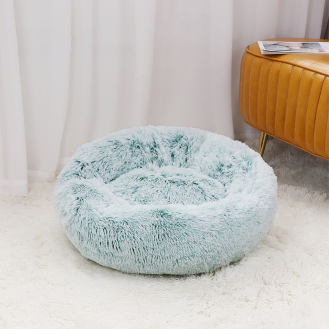 Round Large Dog Sofa Bed with Zipper Washable Cover Pet Bed Cat Bed Mats Winter Warm Sleeping Pets Net Cushion Dogs Supplies