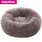 Round Large Dog Sofa Bed with Zipper Washable Cover Pet Bed Cat Bed Mats Winter Warm Sleeping Pets Net Cushion Dogs Supplies