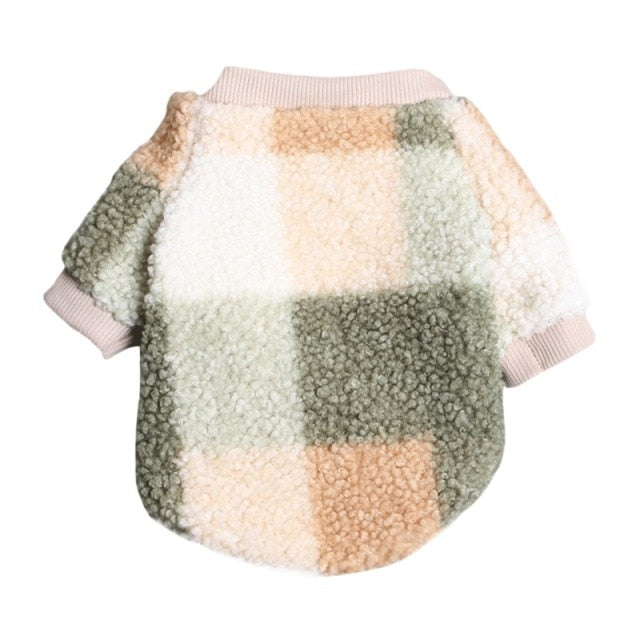 Winter Warm Fleece Pet Dog Clothes Pet Coat Puppy Kitten Dogs Shirt Jacket French Bulldog Pullover Sweaters Dog Clothing