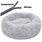 Round Large Dog Sofa Bed with Zipper Washable Cover Pet Bed Cat Bed Mats Winter Warm Sleeping Pets Net Cushion Dogs Supplies