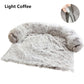 Large Fluffy Dog Sofa Bed Cover Calming Plush Mat Dog Beds and Houses Warm Kennel Pet Cat Puppy Cushion Dog Accessories
