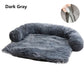 Large Fluffy Dog Sofa Bed Cover Calming Plush Mat Dog Beds and Houses Warm Kennel Pet Cat Puppy Cushion Dog Accessories