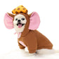 Warm Dog Winter Clothes Cute Fruit Dog Coat Hoodies Fleece Pet Dogs Costume Jacket for French Bulldog Chihuahua Ropa Para Perro