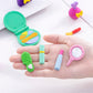 Women's Cosmetics Shape Eraser Kawaii School Office Supplies papelaria Children Learning Stationery Materiale Scolastico