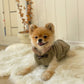 Coat Cotton Dog Clothes Thicken Jackets for Dogs Clothing Pet Outfits Velvet Cute Autumn Winter Warm Yorkies Beige Boy Mascotas