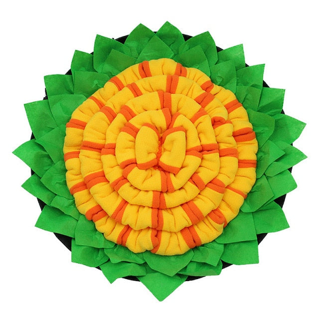 Pet Sniffing Mat Washable Dog Cat Smell Training Pad Consume Energy Puzzle Pet Toys Puppy Dog Release Stress Training Blanket