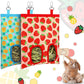 Hay Bag Hanging Pouch Feeder Holder Feeding Dispenser Container for Rabbit Guinea Pig Small Animals Pet High Quality