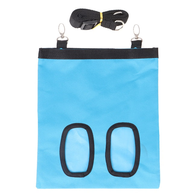 Hay Bag Hanging Pouch Feeder Holder Feeding Dispenser Container for Rabbit Guinea Pig Small Animals Pet High Quality