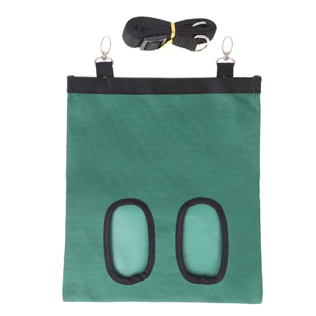 Hay Bag Hanging Pouch Feeder Holder Feeding Dispenser Container for Rabbit Guinea Pig Small Animals Pet High Quality