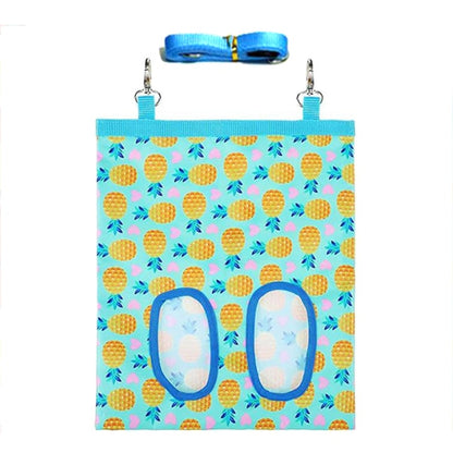 Hay Bag Hanging Pouch Feeder Holder Feeding Dispenser Container for Rabbit Guinea Pig Small Animals Pet High Quality