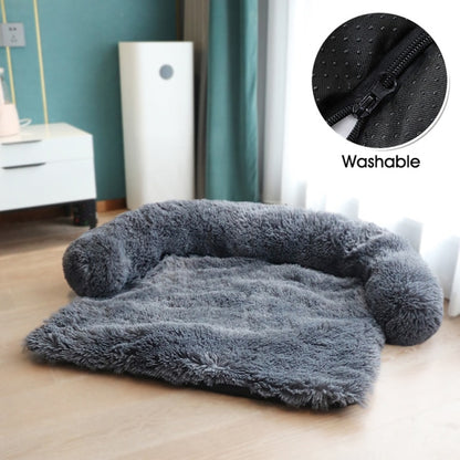 Pet Sofa Dog Bed Washable Cat Bed Puppy Blanket Warm Cat's House Kennel Mat Couches Floor Furniture Protector Dog Accessories