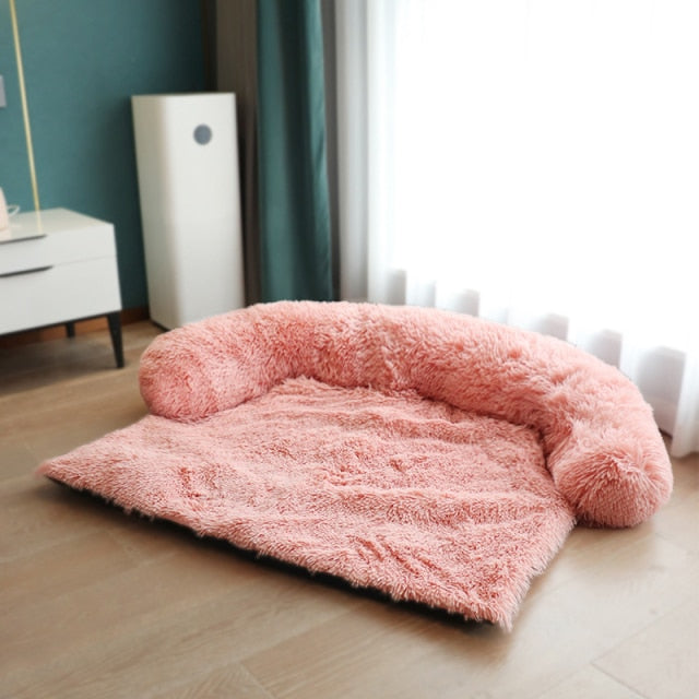 Pet Sofa Dog Bed Washable Cat Bed Puppy Blanket Warm Cat's House Kennel Mat Couches Floor Furniture Protector Dog Accessories