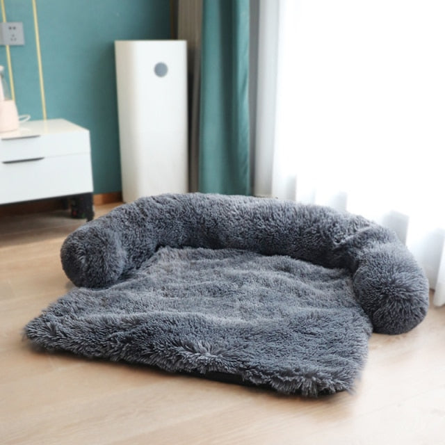 Pet Sofa Dog Bed Washable Cat Bed Puppy Blanket Warm Cat's House Kennel Mat Couches Floor Furniture Protector Dog Accessories