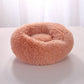 Super Soft Cat Bed Round Fluffy Dog Sleeping Basket Long Plush Warm Pet Mat Cute Lightweight Comfortable Touch Kennel Large Dog