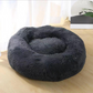 Super Soft Cat Bed Round Fluffy Dog Sleeping Basket Long Plush Warm Pet Mat Cute Lightweight Comfortable Touch Kennel Large Dog