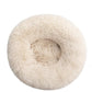 Super Soft Cat Bed Round Fluffy Dog Sleeping Basket Long Plush Warm Pet Mat Cute Lightweight Comfortable Touch Kennel Large Dog