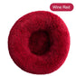 Super Soft Cat Bed Round Fluffy Dog Sleeping Basket Long Plush Warm Pet Mat Cute Lightweight Comfortable Touch Kennel Large Dog