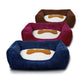 Dog Bed Winter Warm Dog Kennel 3 Colors Bone Square Water Wash Cat Kennel Soft Deep Sleep Dog Supplies Pet Bed Pet Accessories