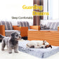 Long Plush Deluxe Orthopedic Foam Dog Bed Removable Cover Rectangular Cat Dog Mats  Pet Mattress Cushion for Small Large Dogs