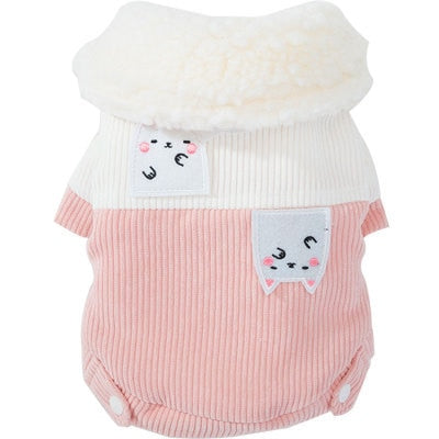 Jacket Dog Clothes Super Small Dogs Clothing Pet Outfits Cute Autumn Winter Cartoon Coat Thicker Chihuahua Boy Ropa Para Perro