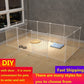 Cat Cage Large Indoor DIY Design Pet Home Small Animal House Detachable Playpen Dog Pen Rabbit Pen Small Pet Playpen