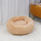 The New Warmth Dog Mat Super Soft Pet Bed Round Long Hair Fall Winter Nest Mat Cat And Dog Mat Small And Medium Mat Portable Pet