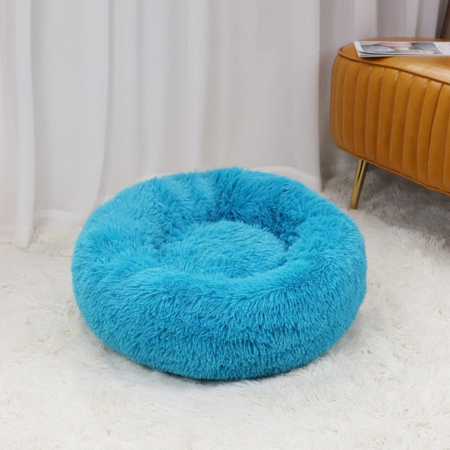 The New Warmth Dog Mat Super Soft Pet Bed Round Long Hair Fall Winter Nest Mat Cat And Dog Mat Small And Medium Mat Portable Pet