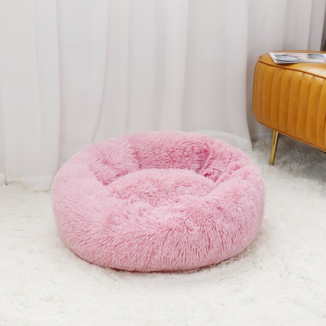 The New Warmth Dog Mat Super Soft Pet Bed Round Long Hair Fall Winter Nest Mat Cat And Dog Mat Small And Medium Mat Portable Pet