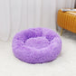 The New Warmth Dog Mat Super Soft Pet Bed Round Long Hair Fall Winter Nest Mat Cat And Dog Mat Small And Medium Mat Portable Pet