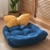 Pet Bed Mat Cushion Dog Sofa Bed Cat Nest Dual Use Lounger for Dogs Cats Puppy Kennels Tray Pet Sleeping Products Cozy Soft Beds