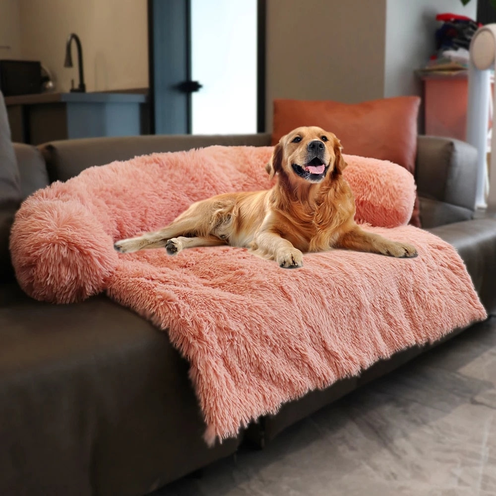 Dog Sofa Bed with Zipper Washable Cat Beds Pet Bed for Large Dog Kennel Removeble Dog Beds Cat Mats Furniture Protective Cover