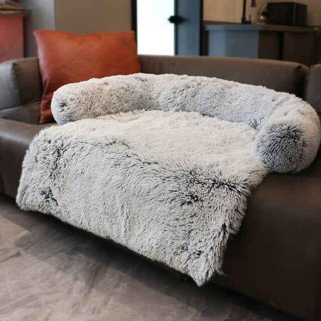 Dog Sofa Bed with Zipper Washable Cat Beds Pet Bed for Large Dog Kennel Removeble Dog Beds Cat Mats Furniture Protective Cover
