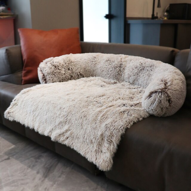 Dog Sofa Bed with Zipper Washable Cat Beds Pet Bed for Large Dog Kennel Removeble Dog Beds Cat Mats Furniture Protective Cover