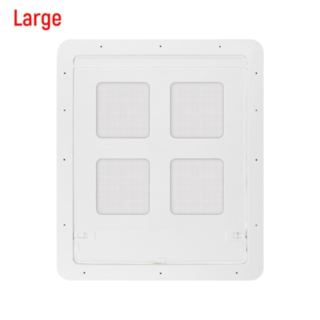 NICREW Pet Screen Door Dog Fence Home Automatic Flap Door Cat Flap Doors Foldable Plastic Pet Dogs Cats Door Easy Install