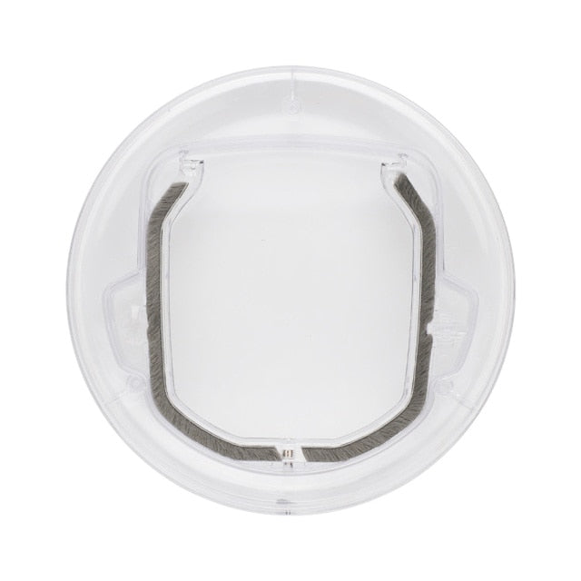 Pet Door With Security Lock Cats Gate Pet Entrance Glass Window Dogs Flap Door Kitten Puppy Interior Exterior Door Pet Supplies