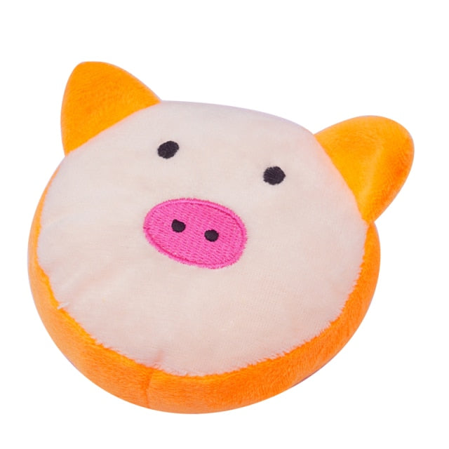1 PC Cute Plush Pet Toys Squeaky Sound Animal Park Puppy Dog Cat Chew Interactive Toys