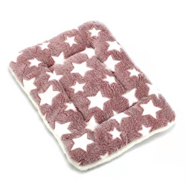 Dog Bed cama perro Pet Blanket Soft Thickened Fleece Pad Bed Mat For Puppy Dog Cat Sofa Cushion Home Rug Warm Sleeping Cover