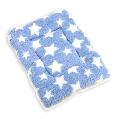 Dog Bed cama perro Pet Blanket Soft Thickened Fleece Pad Bed Mat For Puppy Dog Cat Sofa Cushion Home Rug Warm Sleeping Cover