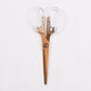 Transparent Rose Gold Office Supplies Color Scissors Colorful Stapler Punch Nail Art Scrub