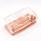 Transparent Rose Gold Office Supplies Color Scissors Colorful Stapler Punch Nail Art Scrub