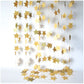 DIY Party Banner Star Round Garlands Flash Paper Garlands Bunting Wedding Baby Shower Birthday Party Decorations Home Decor