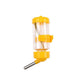80/125/250ml Plastic Dispenser Hamster Drinking Head Pipe Hanging Dog Water Bottle Drinker for Guinea Pig Squirrel Pet Feeder