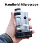 Handheld Microscope 20X-40X Mini Pocket Portable Optical Zoom Microscope with LED Light Jewelry Appreciation Magnifying Glass